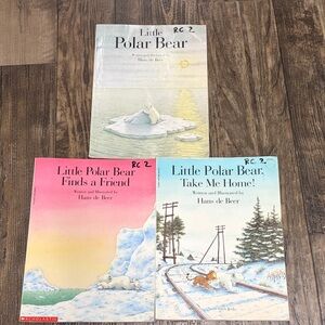 Scholastic Little Polar Bear Book Trio